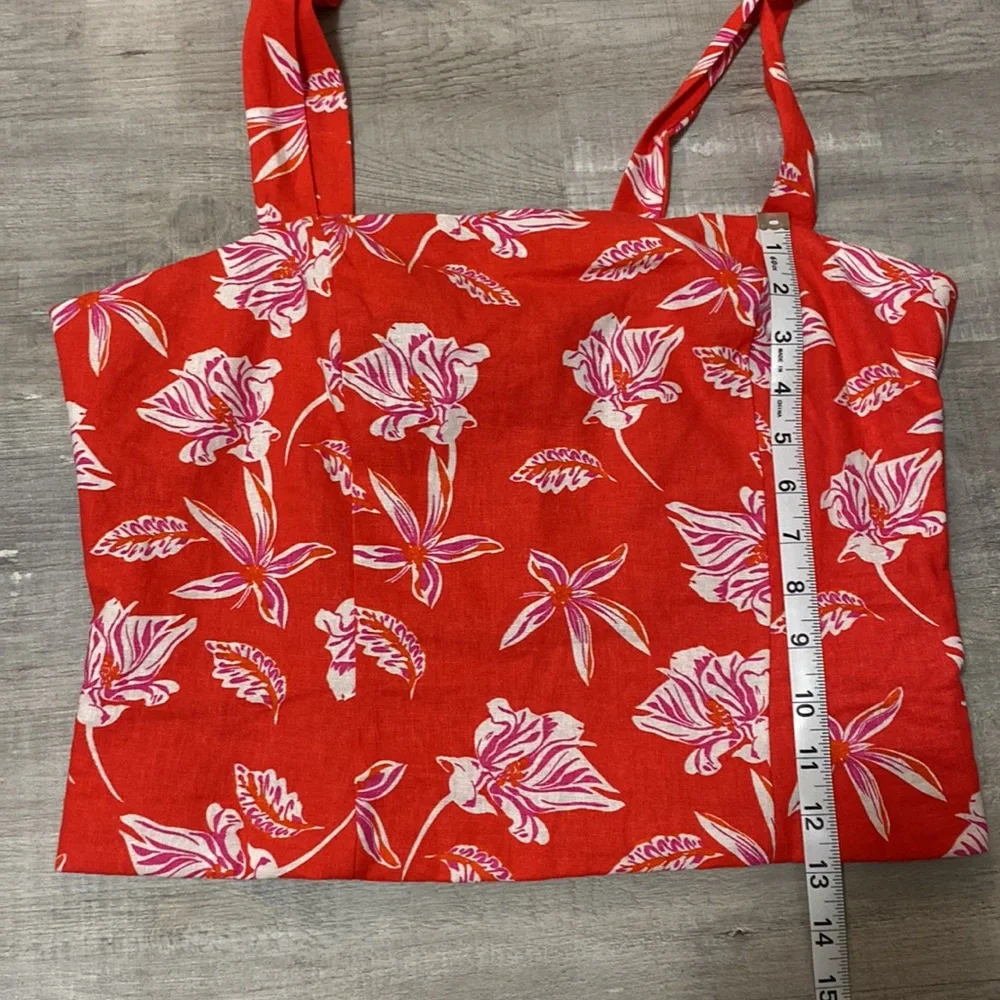 NWOT Joie Floral Tank - Picture 6 of 6